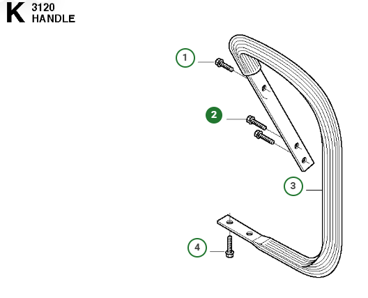 3120XP Handle Screw 503 21 05 22