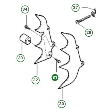 3120XP Handle Screw 503 21 05 22