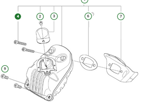 Exhaust Screw 525 82 51 06 - 0