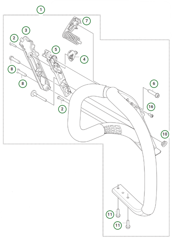 Husqvarna Wrap Handles