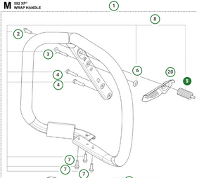 585/592XP Antivibration Mount 593 66 17 01 - 0