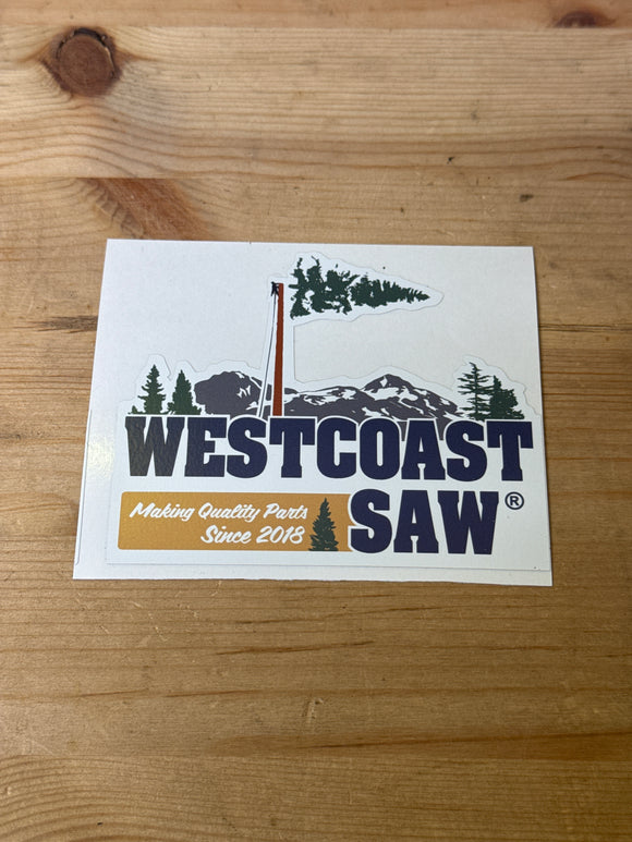 Westcoast Saw® Stickers