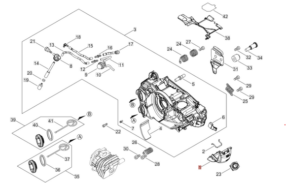 Echo CS2511TES Spark Plug Cover