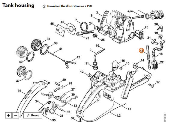 Stihl Hose For 034/036 & 064