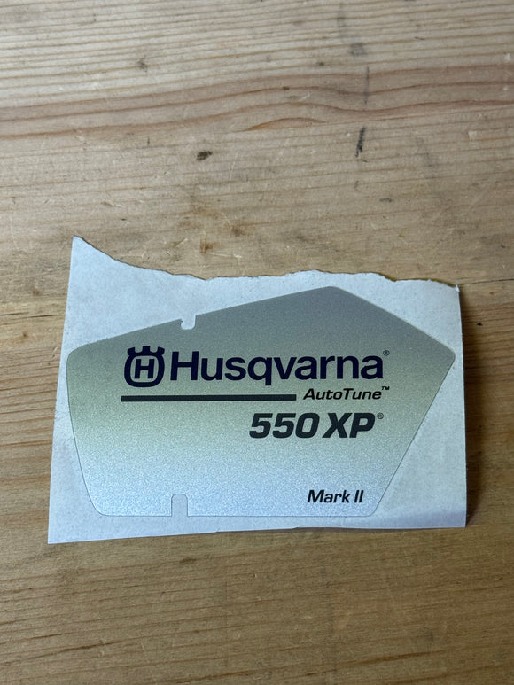 Husqvarna Model Decal