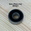 Husqvarna 520iHE3 & 520IHT4 Bearings-3