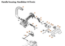 MS 201 TC-M Handle Assy-1