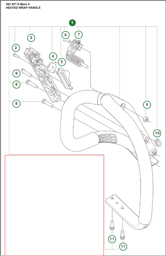 Husqvarna Wrap Handles