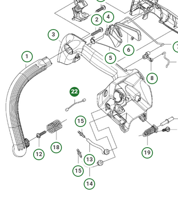 Wire T525 587 88 03 03 - 0