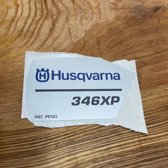 Husqvarna Model Decal
