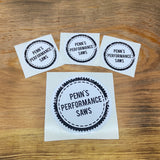 Penn’s Performance Saws Stickers