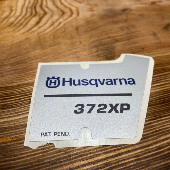 Husqvarna Model Decal