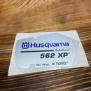 Husqvarna Model Decal-2