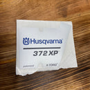 Husqvarna Model Decal-1