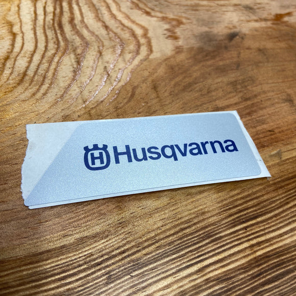 Husqvarna Model Decal