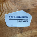 Husqvarna Model Decal-17
