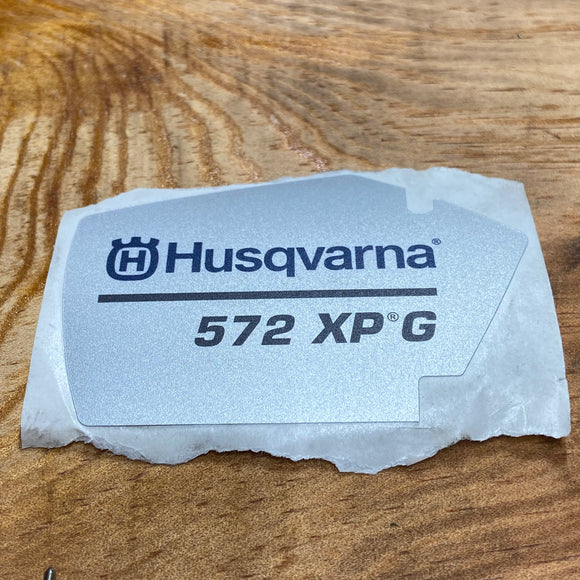 Husqvarna Model Decal