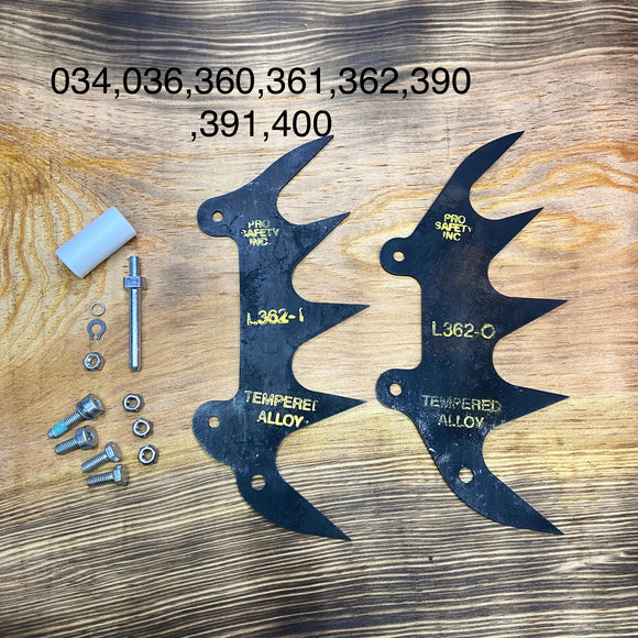 5 Point Pro Safety Felling Dog Set