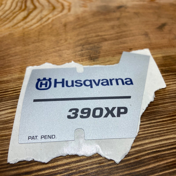 Husqvarna Model Decal