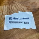 Husqvarna Model Decal-20