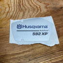 Husqvarna Model Decal-19
