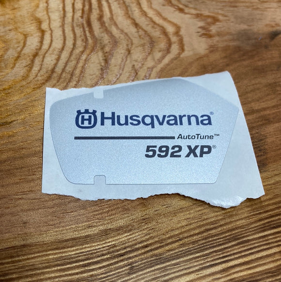 Husqvarna Model Decal